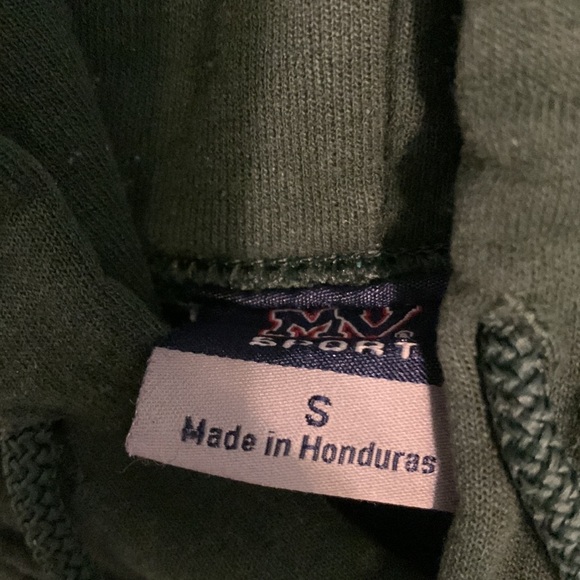 Michigan State university sweatshirt. Dark green Good condition. - Picture 2 of 2